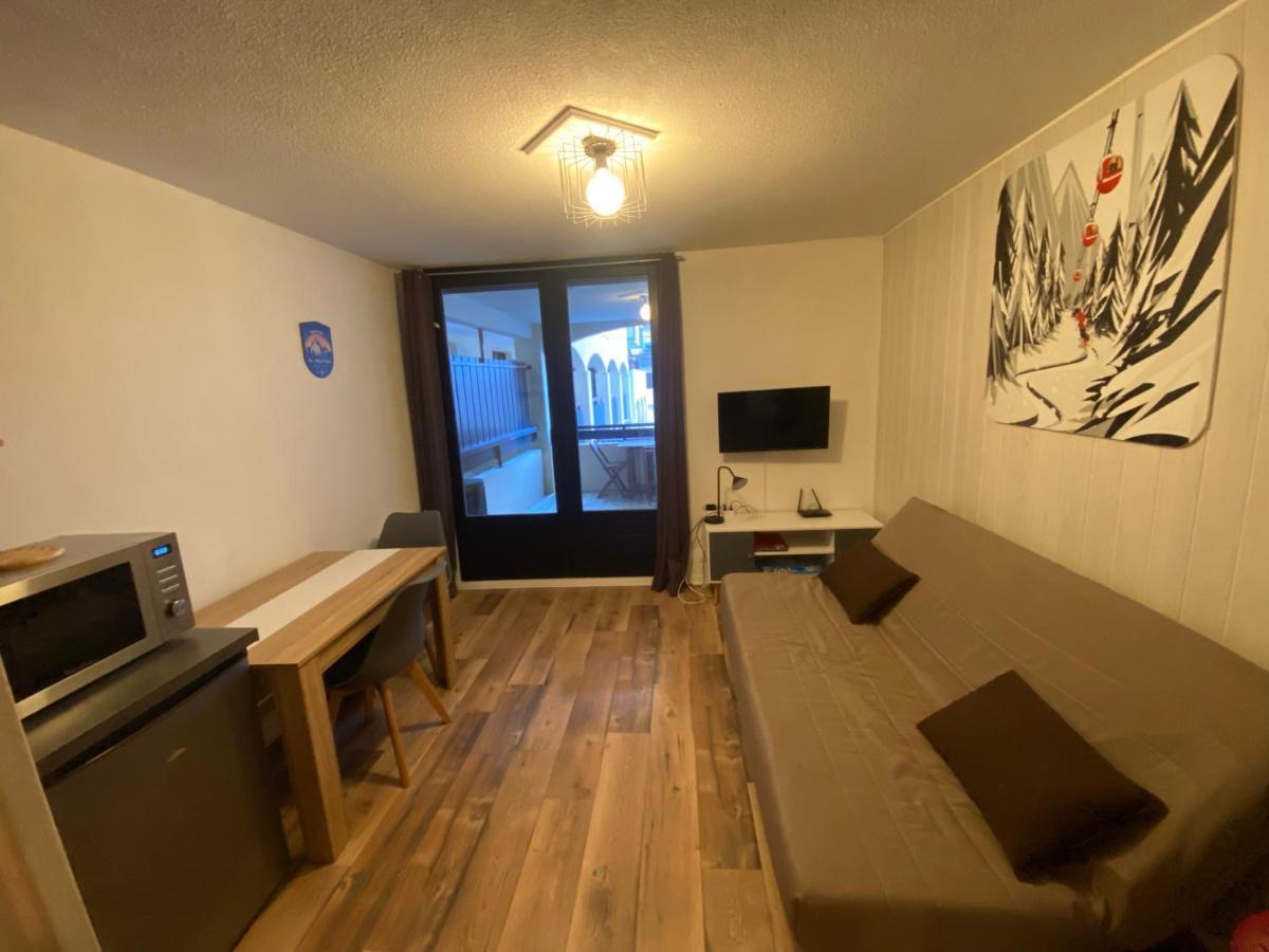Poutran 2, studio 4 personnes au pied des pistes avec grande terrasse Oz Extérieur photo